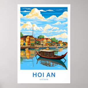 Hoi An Vietnam Travel Print Poster