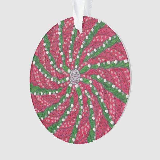 Hoilday Freude 25 a Ornament (Vorderseite)
