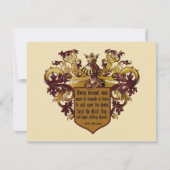 Hoit the Black Flag Mencken Quote Custom Einladung (Vorderseite)