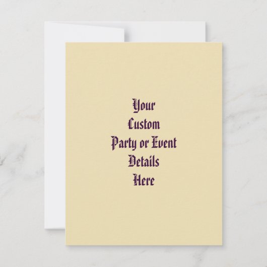 Hoit the Black Flag Mencken Quote Custom Einladung (Rückseite)