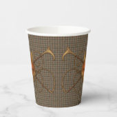 Hoity Toity House Vixen über Tweed Cup Pappbecher (Links)