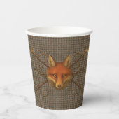 Hoity Toity House Vixen über Tweed Cup Pappbecher (Vorderseite)