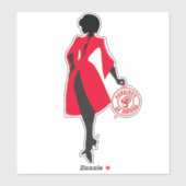 HOJ AUFKLEBER (Blatt)