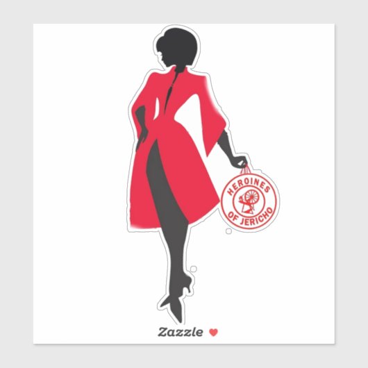 HOJ AUFKLEBER (Blatt)