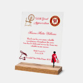 HOJ-Award Akronylic Sign Acrylschild (Winkel)