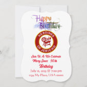 HOJ Birthday Einladung (Vorderseite)