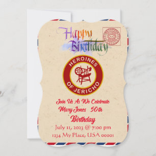 HOJ Birthday Einladung