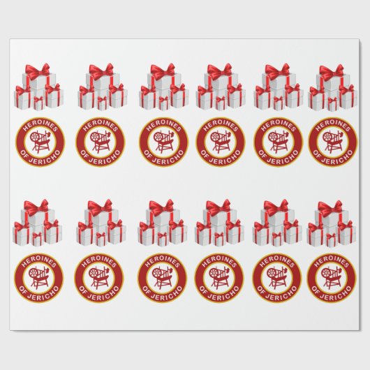 HOJ Christmas Geschenkpapier (Flach)