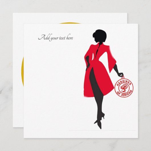 HOJ-Flachkarte (Vorne/Hinten)