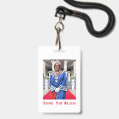 HOJ-Foto Ausweis (Rückseite mit Lanyard)