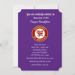 HOJ Gebet Einladung zum Frühstück