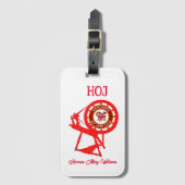 HOJ GEPÄCKANHÄNGER (Vorderseite Vertikal)