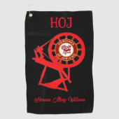 HOJ GOLFHANDTUCH (Vorderseite)