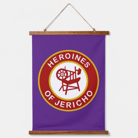 HOJ-HANGING-STEUERUNG WANDTEPPICH MIT HOLZRAHMEN (Vorderseite)