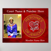 HOJ Personalize Foto Poster (Vorne)