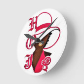 HOJ RUNDE WANDUHR (Winkel)