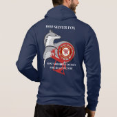 HOJ Silver Fox Hoodie (Rückseite)