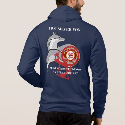 HOJ Silver Fox Hoodie (Rückseite)