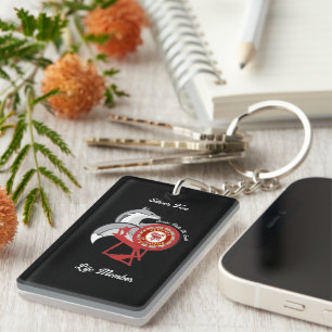 HOJ Silver Fox Life Mitglied Schlüsselanhänger