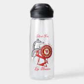 HOJ Silver Fox Life Mitglied Trinkflasche (Rückseite)