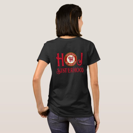 HOJ Sisterhood T - Shirt (Schwarz voll)