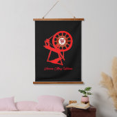 HOJ WANDTEPPICH MIT HOLZRAHMEN (Schlafzimmer)