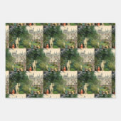 Hoja De Papel De Regalo Cabalgando avestruces en A Geschenkpapier Set (Vorderseite 2)