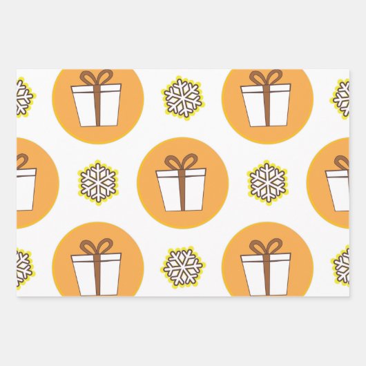 Hoja De Papel De Regalo christmas reindeer Geschenkpapier Set (Vorderseite 2)