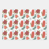 Hojas de papel navideño geschenkpapier set (Vorderseite 2)