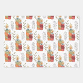 Hojas de papel navideño geschenkpapier set (Vorderseite)