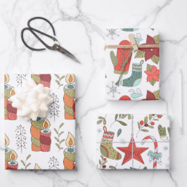 Hojas de papel navideño geschenkpapier set