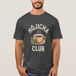 Hojicha Clubea gerösteter Greenea Lover Familie T-Shirt