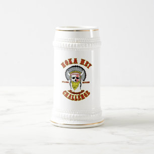 Hoka he Herausforderungs-Bier Stein Bierglas