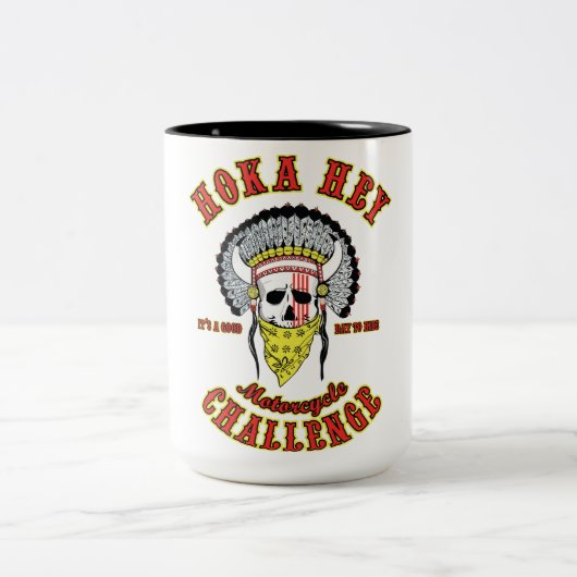 Hoka he Kaffee-Tasse Zweifarbige Tasse (Mittel)