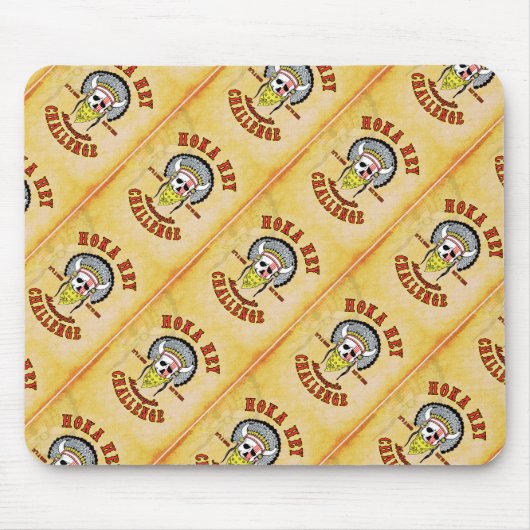 Hoka he Motorrad-Herausforderungs-Mausunterlage Mousepad (Vorne)