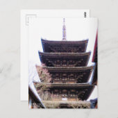 Hokan-ji Temple (Yasaka-no-to-Pagoda):Postkarte Postkarte (Vorne/Hinten)