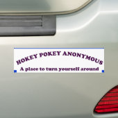HOKEY POKEY ANONYM AUTOAUFKLEBER (Auf Auto)