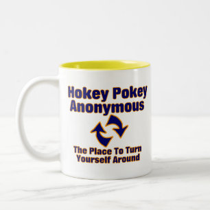 Hokey Pokey anonym Zweifarbige Tasse