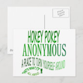 Hokey Pokey Anonymous Postkarte (Vorne/Hinten)