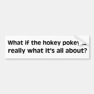 Hokey Pokey Autoaufkleber