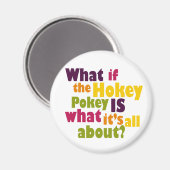 Hokey Pokey Magnet (Vorderseite/Rückseite)