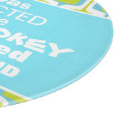 Hokey Pokey Mid Century Mod Retro Patter Schneidebrett (Ecke)