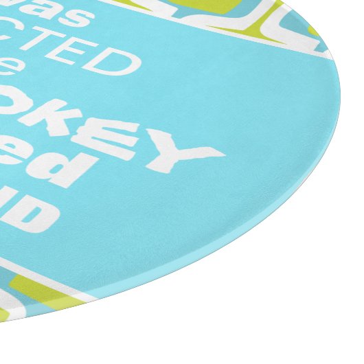 Hokey Pokey Mid Century Mod Retro Patter Schneidebrett (Ecke)