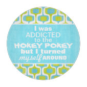 Hokey Pokey Mid Century Mod Retro Patter Schneidebrett (Vorderseite)