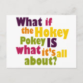 Hokey Pokey Postkarte (Vorderseite)