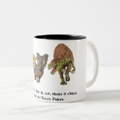 hokey Pokey Zweifarbige Tasse (VorderseiteRechts)