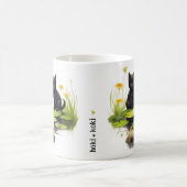 Hoki & Koki Black Kittens Besichtigung der Tasse P (Mittel)