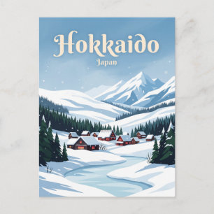 Hokkaido Japan Postkarte