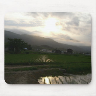 Hokkaido-Sonnenuntergang Mousepad