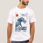 Hokkaido Wave – Japanese Surf T-Shirt (Vorderseite)